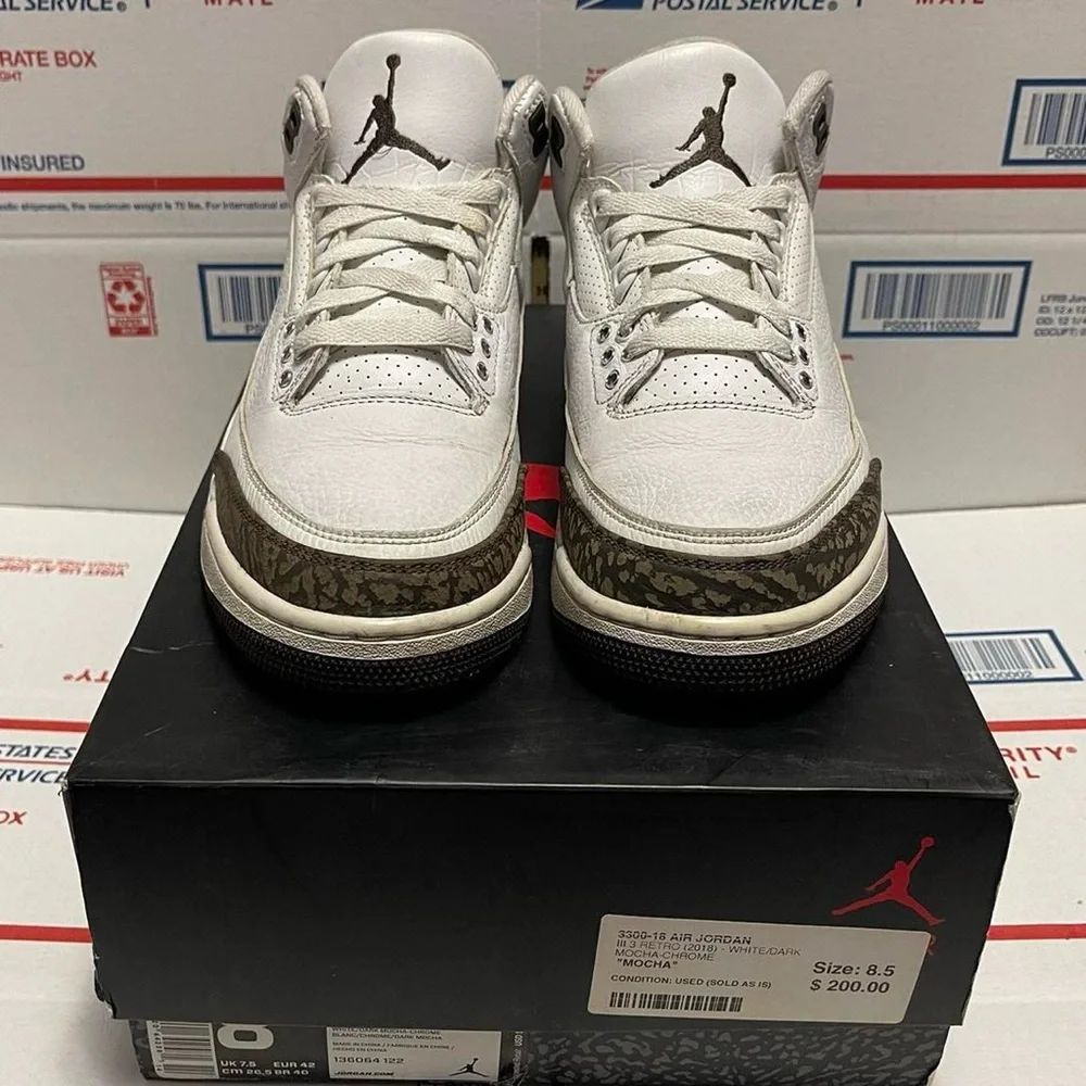 Nike Air Jordan 3 Retro “Mocha” 2018